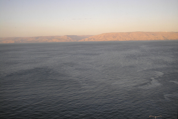 Veduta del Lago di Tiberiade (fonte: web)