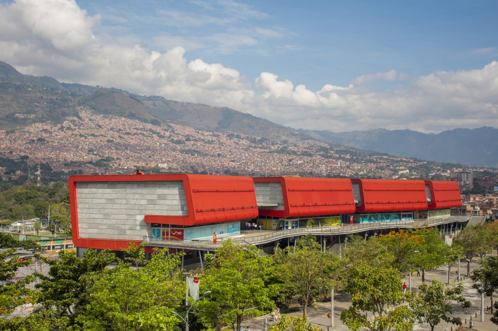Il parco Explora di Medellin visto dall'alto, cinque piani per scoprire la scienza in tutte le sue forme!