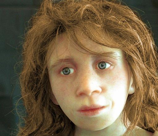 Bambino di Neanderthal (Istituto di Antropologia, Università di Zurigo).