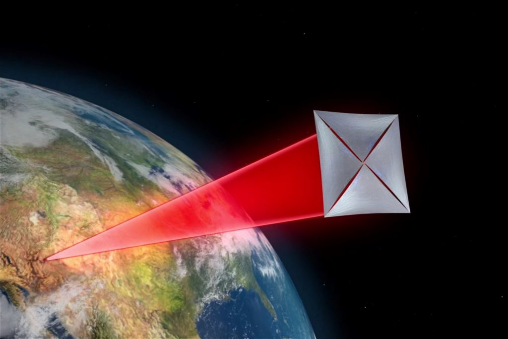 Nano sonde accelerate da laser potrebbero essere le prime lanciati alla volta del pianeta.